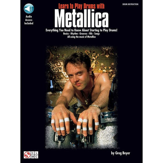 LEARN TO PLAY DRUMS WITH METALLICA BK/OLA - Music2u