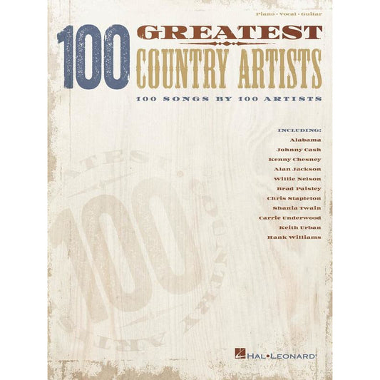 100 GREATEST COUNTRY ARTISTS PVG - Music2u