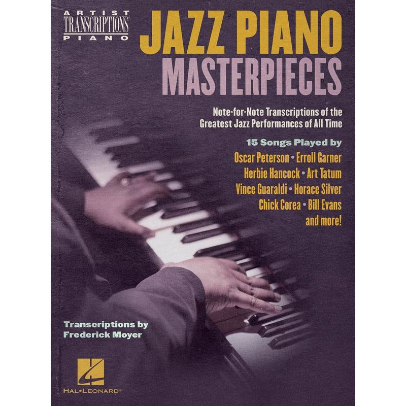Jazz Piano Masterpieces Artists Transcriptions