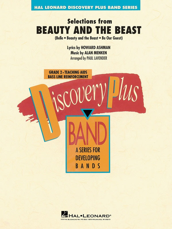 Beauty And The Beast Selections Cb2 Sc/Pts (Pod)