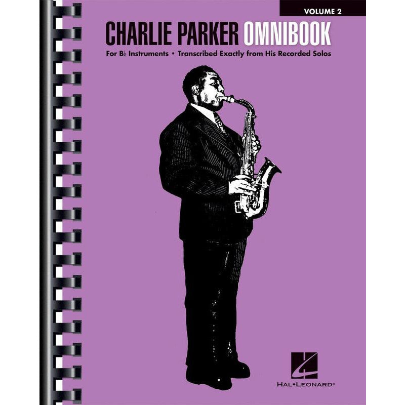 CHARLIE PARKER OMNIBOOK VOL 2 B FLAT INSTRUMENTS - Music2u