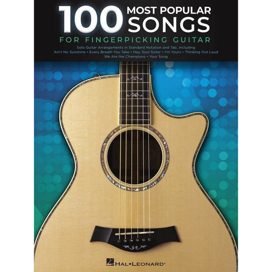 100 MOST POPULAR SONGS FOR FINGERPICKING GUITAR - Music2u