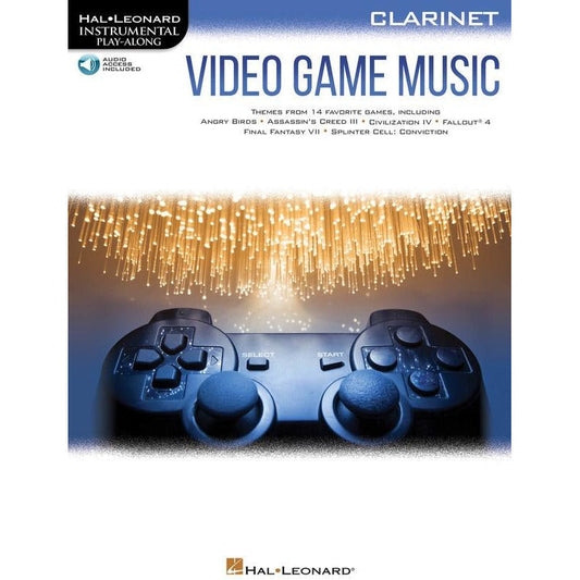 VIDEO GAME MUSIC FOR CLARINET BK/OLA - Music2u