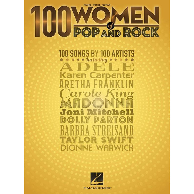 100 Women Of Pop And Rock - PVG Songbook