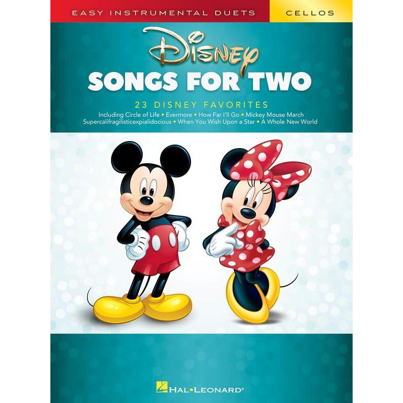DISNEY SONGS FOR TWO CELLOS - Music2u