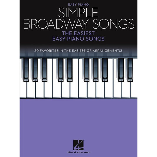 SIMPLE BROADWAY SONGS EASY PIANO - Music2u