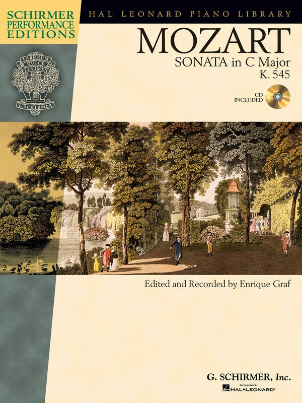Mozart - Sonata In C Major K 545 Bk/Ola Spe