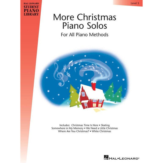 HLSPL MORE CHRISTMAS PIANO SOLOS LEVEL 5 - Music2u
