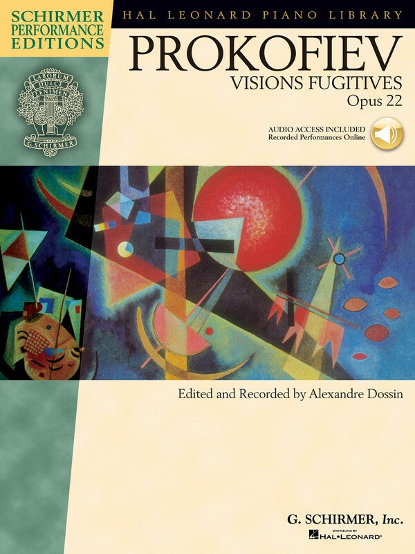 Prokofieff - Visions Fugitives Op 22 Bk/Ola Spe