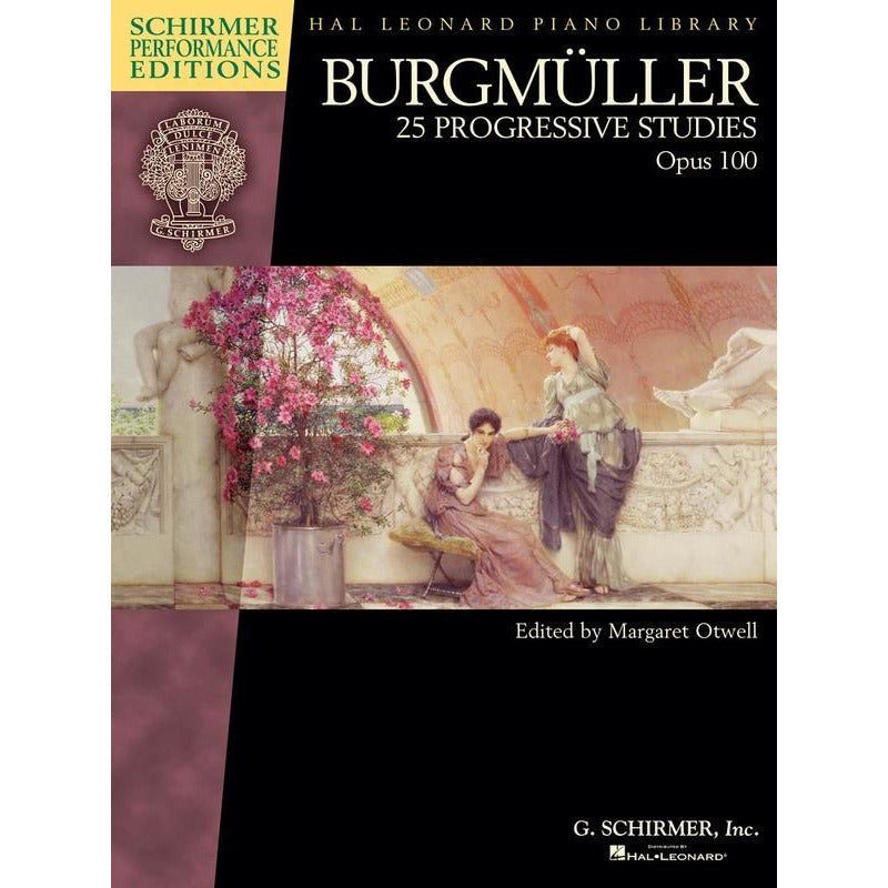 Hal Leonard Piano Library - Burgmuller- 25 Progressive Pieces Op. 100 Book