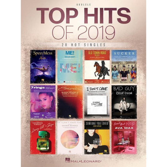 TOP HITS OF 2019 UKULELE - Music2u