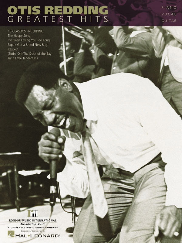 Otis Redding Greatest Hits PVG Songbook