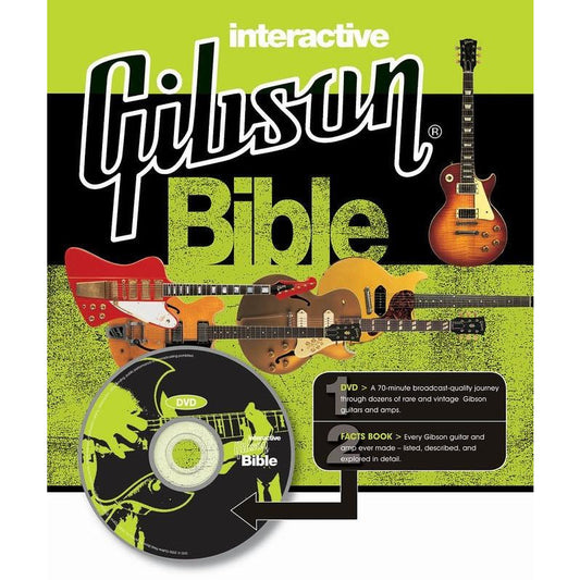 INTERACTIVE GIBSON BIBLE HARDCOVER BK DVD - Music2u