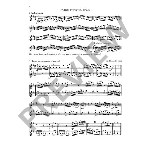 The Doflein Method Volume 4 - Further Technique Violin Book