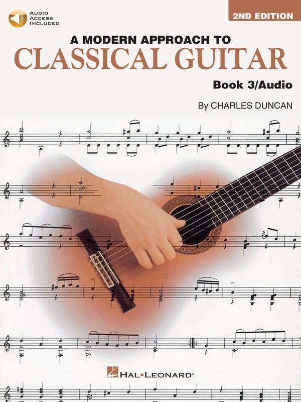 A Modern Approach To Classical Guitar Bk 3 Bk/Ola 2Nd Ed