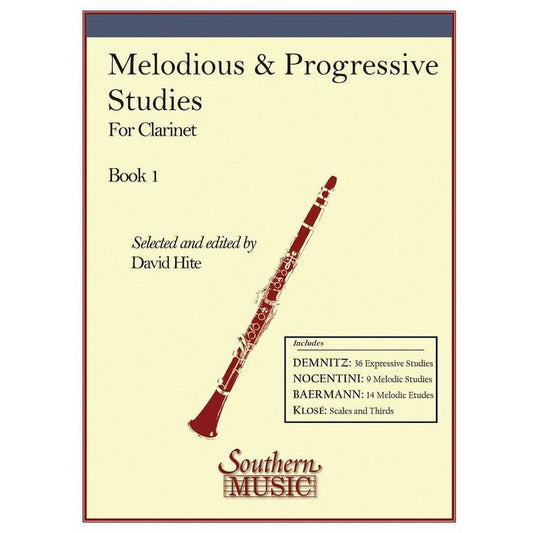 MELODIOUS AND PROGRESSIVE STUDIES BK 1 CLARINET - Music2u