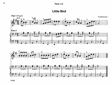 John Thompson's Easiest Piano Course - First Piano Duets Book
