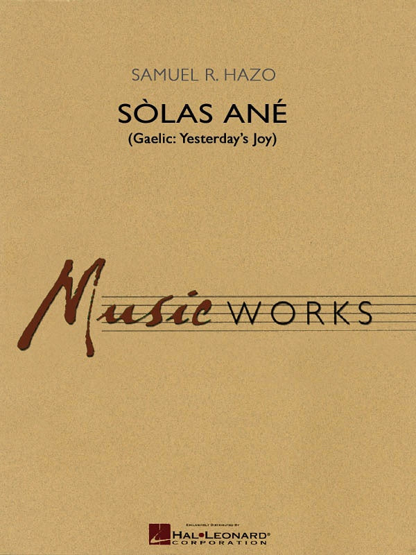 Solas Ane (Yesterdays Joy) Cb4 Sc/Pts