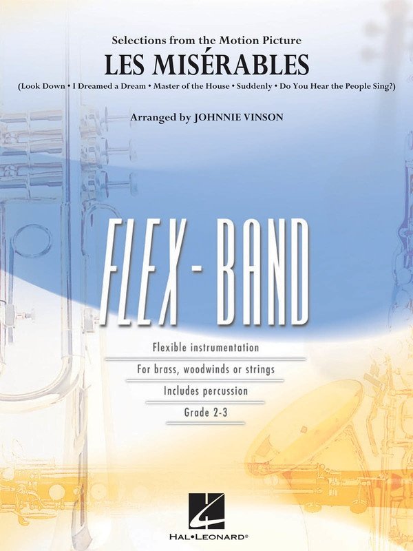 Les Miserables Selections Flex Band 2-3 Sc/Pts - Hal Leonard