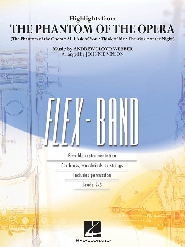 Highlights From Phantom Of The Opera Flex Band 2-3 Sc/Pts