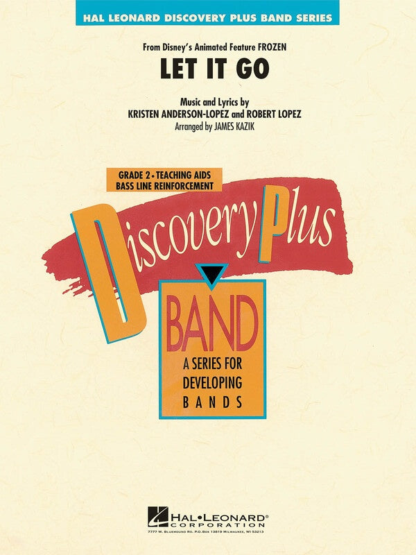 Let It Go (Fr Frozen) Discpl2 Cb2 Sc/Pts