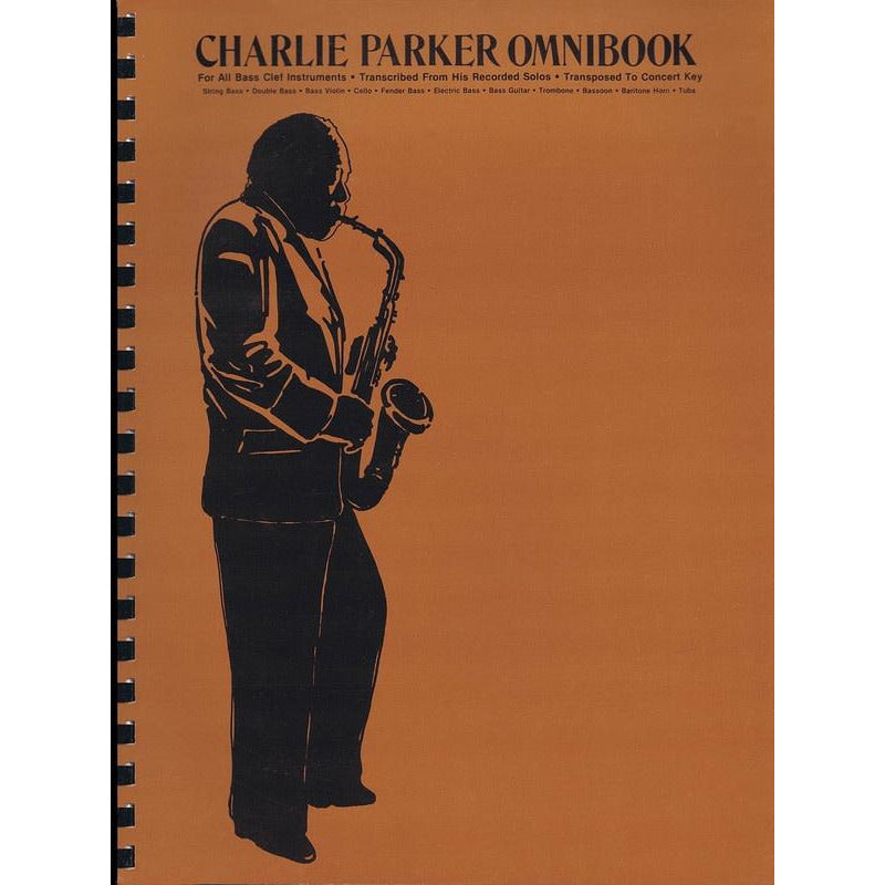CHARLIE PARKER OMNIBOOK BASS CLEF INSTRUMENTS - Music2u