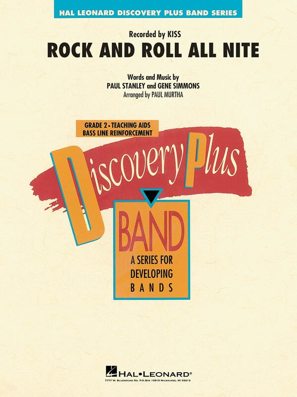 Rock And Roll All Nite Cb2 Sc/Pts