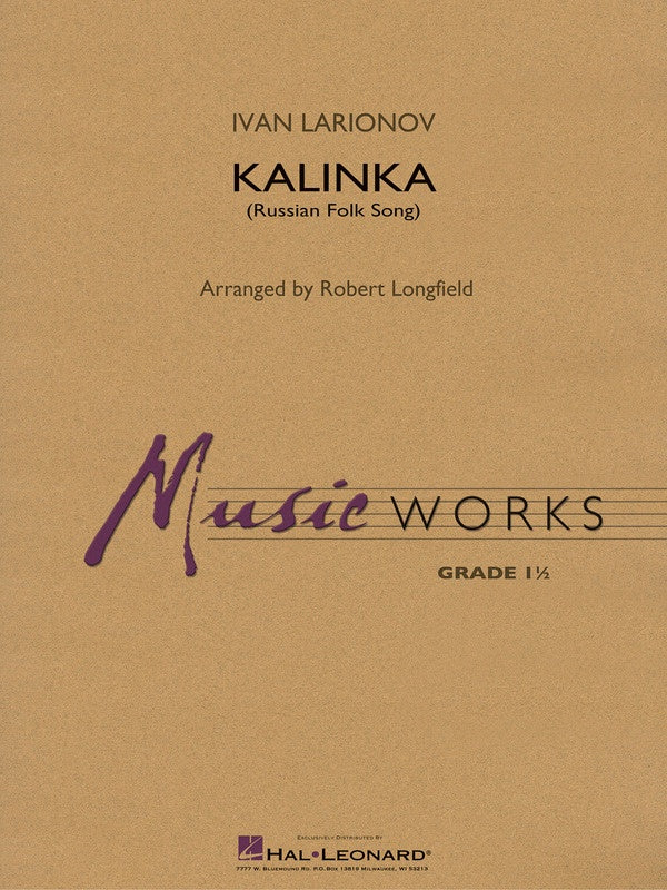 Kalinka (Russian Folk Song) Cb1.5 Sc/Pts