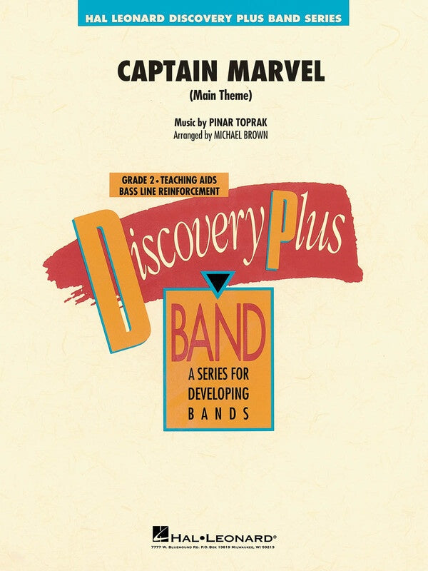 Captain Marvel (Main Theme) Cb2 Sc/Pts