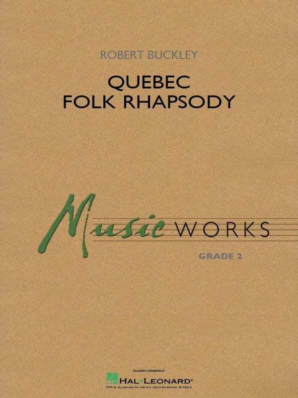 Quebec Folk Rhapsody Cb2 Sc/Pts
