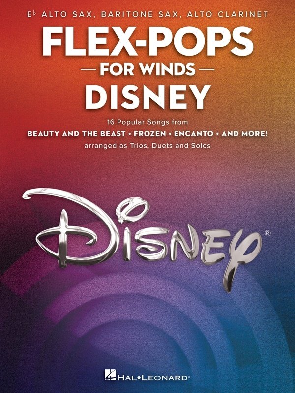 Flex-Pops For Winds Disney Alto Sax/Baritone Sax