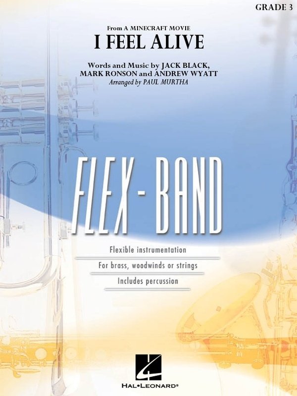 I Feel Alive (From A Minecraft Movie) Flexband Gr3 Sc/Pts