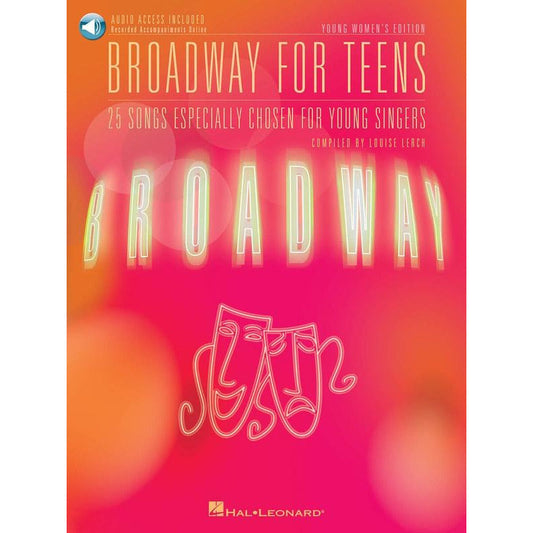BROADWAY FOR TEENS YOUNG WOMENS EDITION BK/OLA - Music2u
