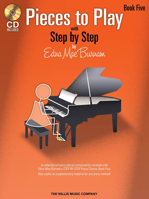 Pieces To Play Bk 5 Bk/Cd