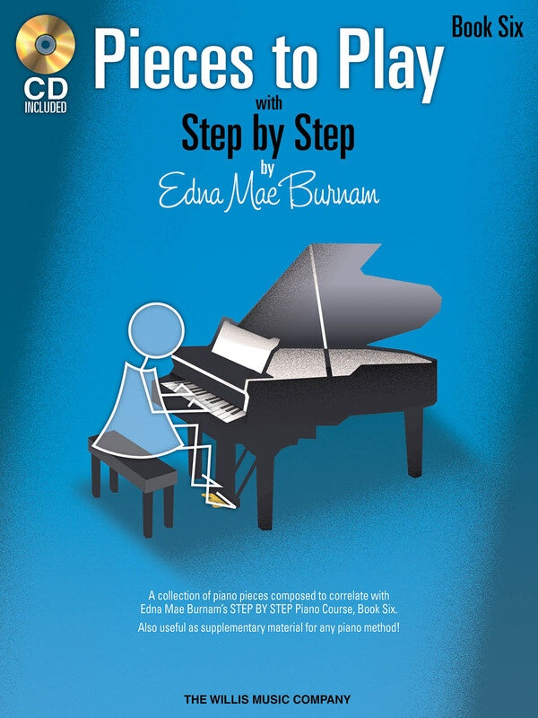 Pieces To Play Bk 6 Bk/Cd