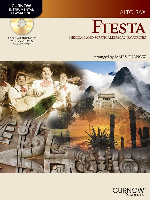 Fiesta Play Along Alto Sax Bk/Cd