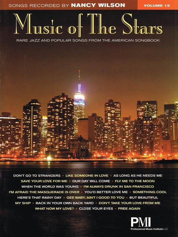 Music Of The Stars Vol 15 Nancy Wilson PVG Book