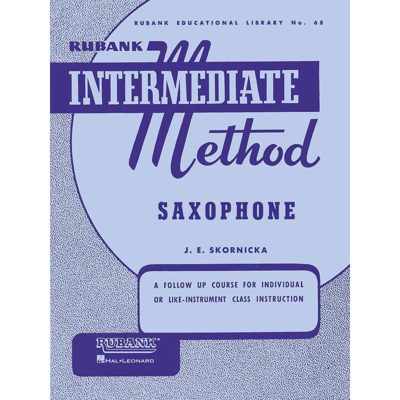 RUBANK INTERMEDIATE METHOD SAXOPHONE - Music2u
