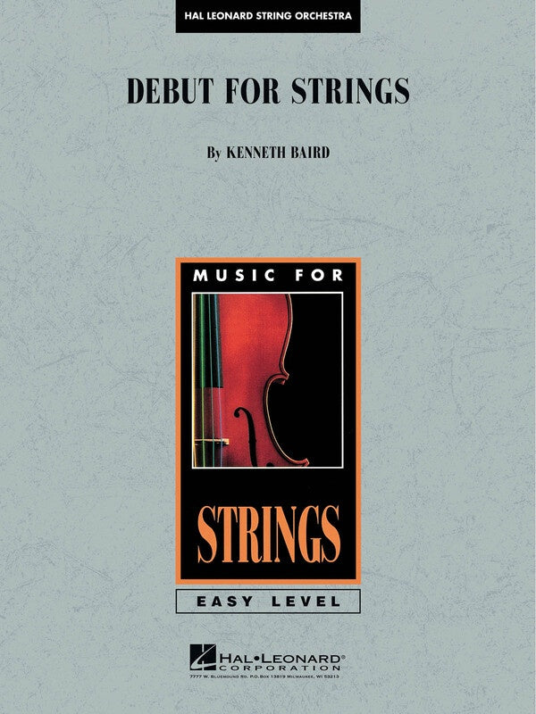 Debut For Strings So1 Sc/Pts