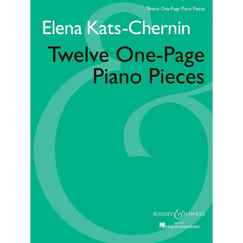 KATS-CHERNIN - TWELVE ONE PAGE PIANO PIECES - Music2u