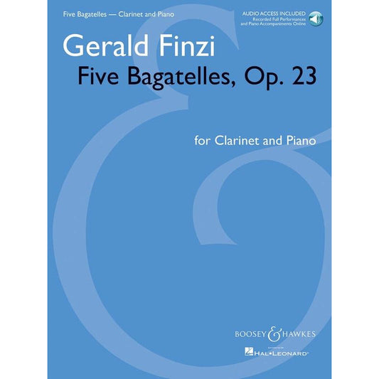 FIVE BAGATELLES CLARINET AND PIANO OP 23 - Music2u