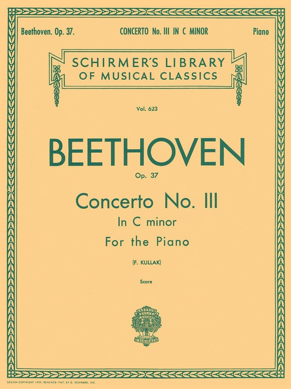 Beethoven - Concerto No 3 C Minor Op 37 2P4H