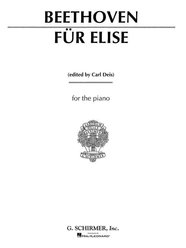 Beethoven - Fur Elise For Piano