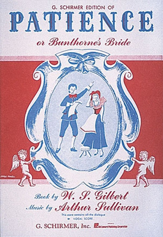 Gilbert & Sullivan - Patience Vocal Score