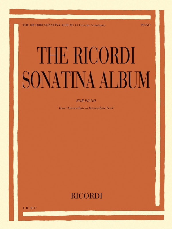 Ricordi Sonatina Album For Lower Int To Intermed
