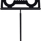 Manhasset Noteworthy White House Design Music Stand - Black Musical Instruments & Accessories