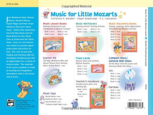 Alfreds Music For Little Mozarts - Lesson Book 3 Piano & Keyboard