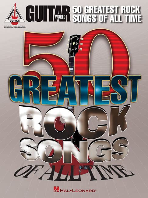 Guitar Worlds 50 Greatest Rock Songs Of All Time Book - 512 Pages & Folk