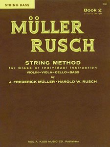 Muller-Rusch String Method Bk 2 Double Bass