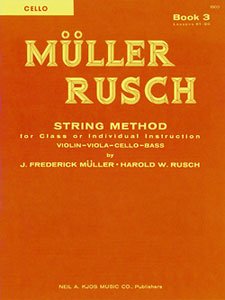 Muller-Rusch String Method Bk 3 Cello